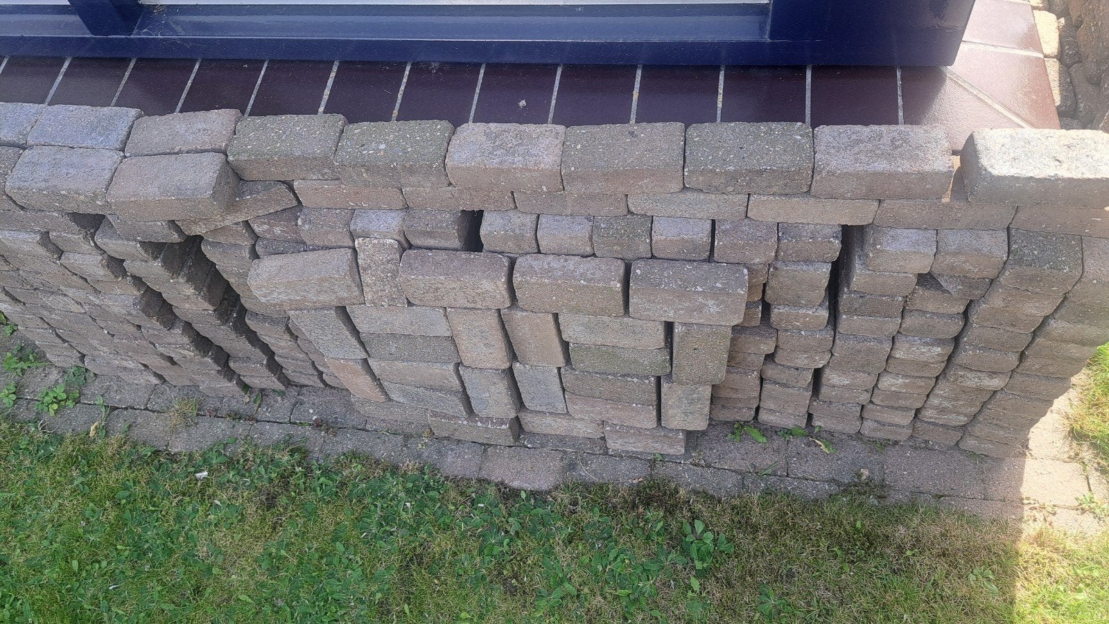 Terrasklinkers 10x10 cm, Ophalen, Gebruikt, Klinkers, 10 m² of meer