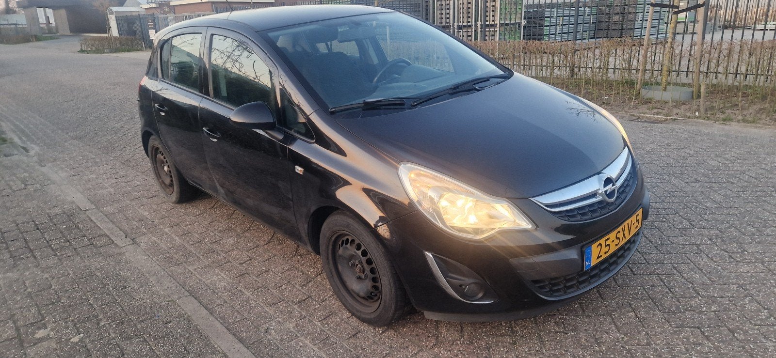 Opel Corsa 1.3 Cdti 70KW 5D 2012 Zwart airco cruise euro 5, Voorwielaandrijving, Euro 5, Zwart, Zwart