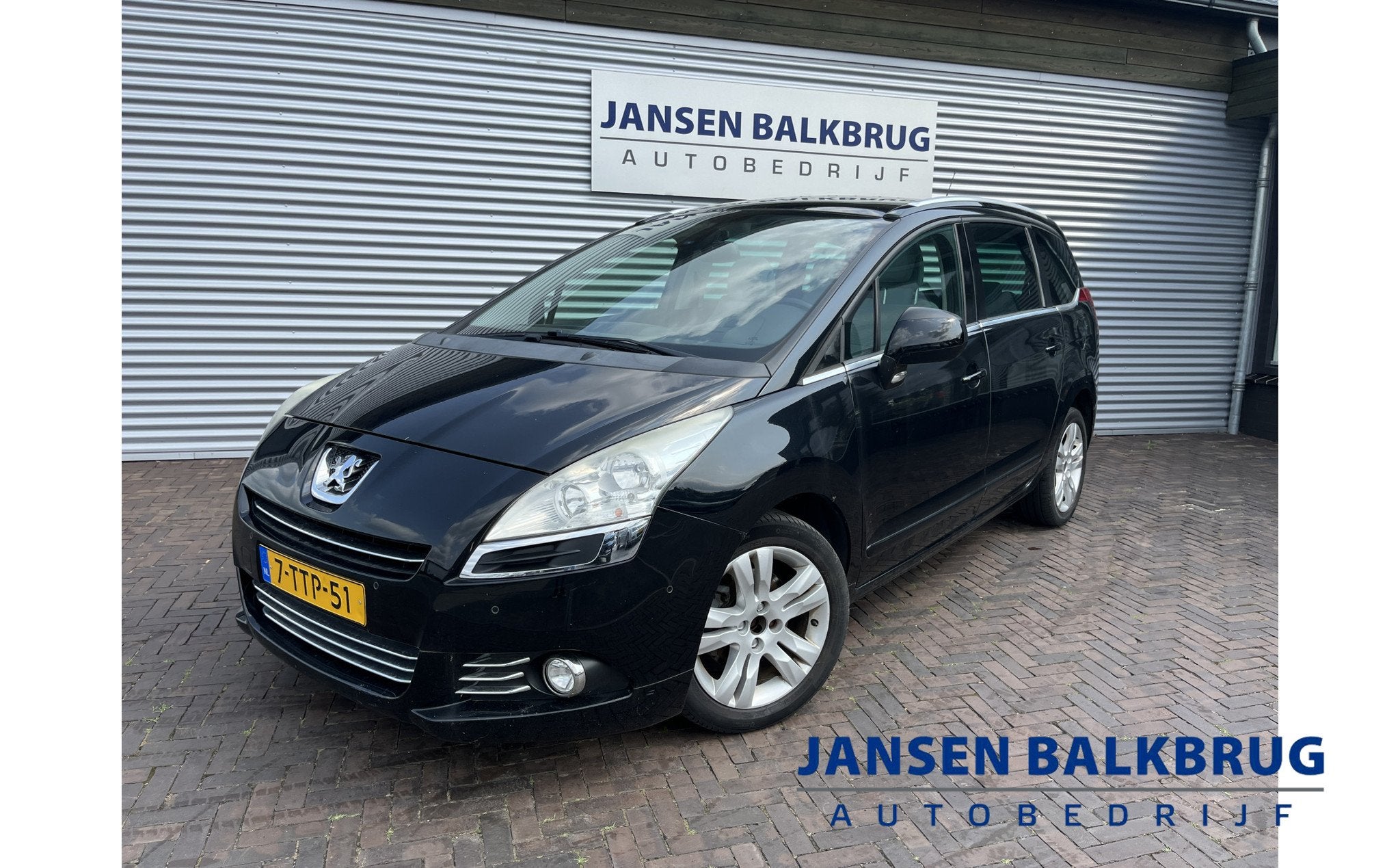Peugeot 5008 1.6 THP Allure 5p. (bj 2014), Voorwielaandrijving, Euro 5, 1435 kg, Zwart