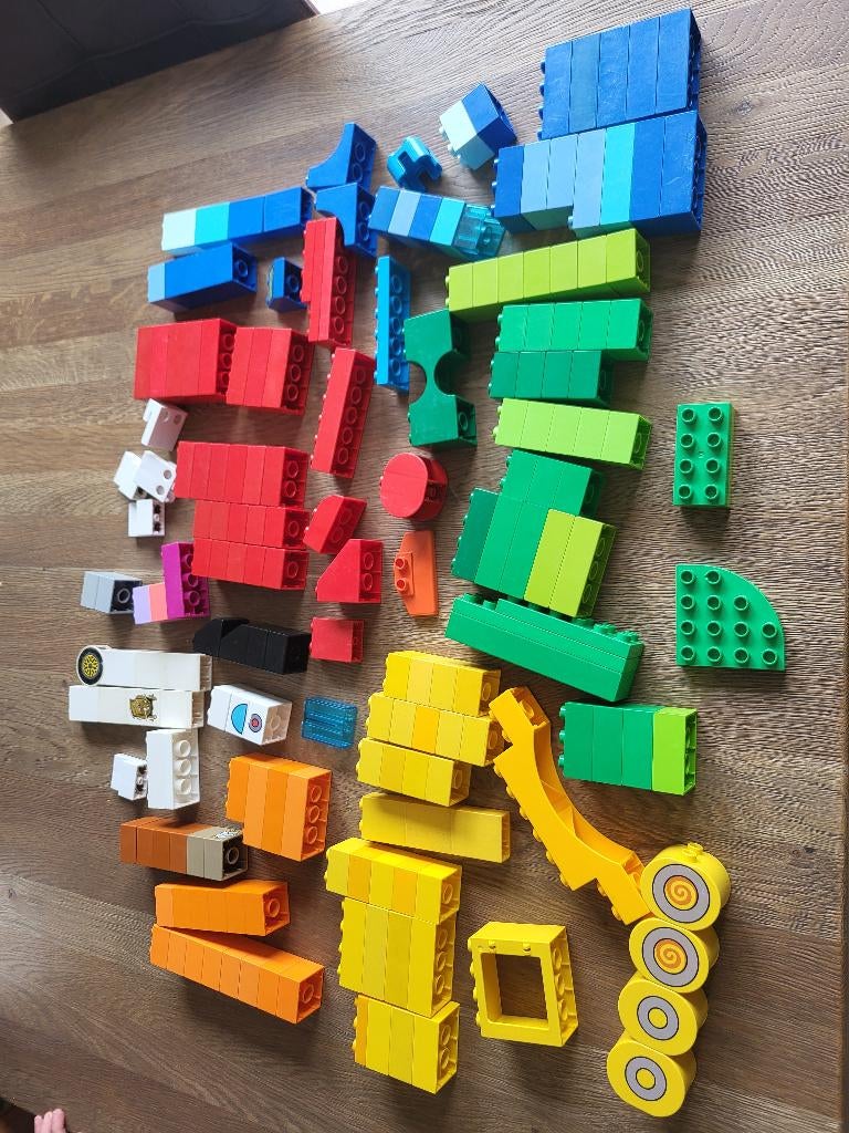 Allerlei Duplo, Kinderen en Baby's, Speelgoed | Duplo en Lego, Gebruikt, Ophalen of Verzenden, Duplo, Losse stenen
