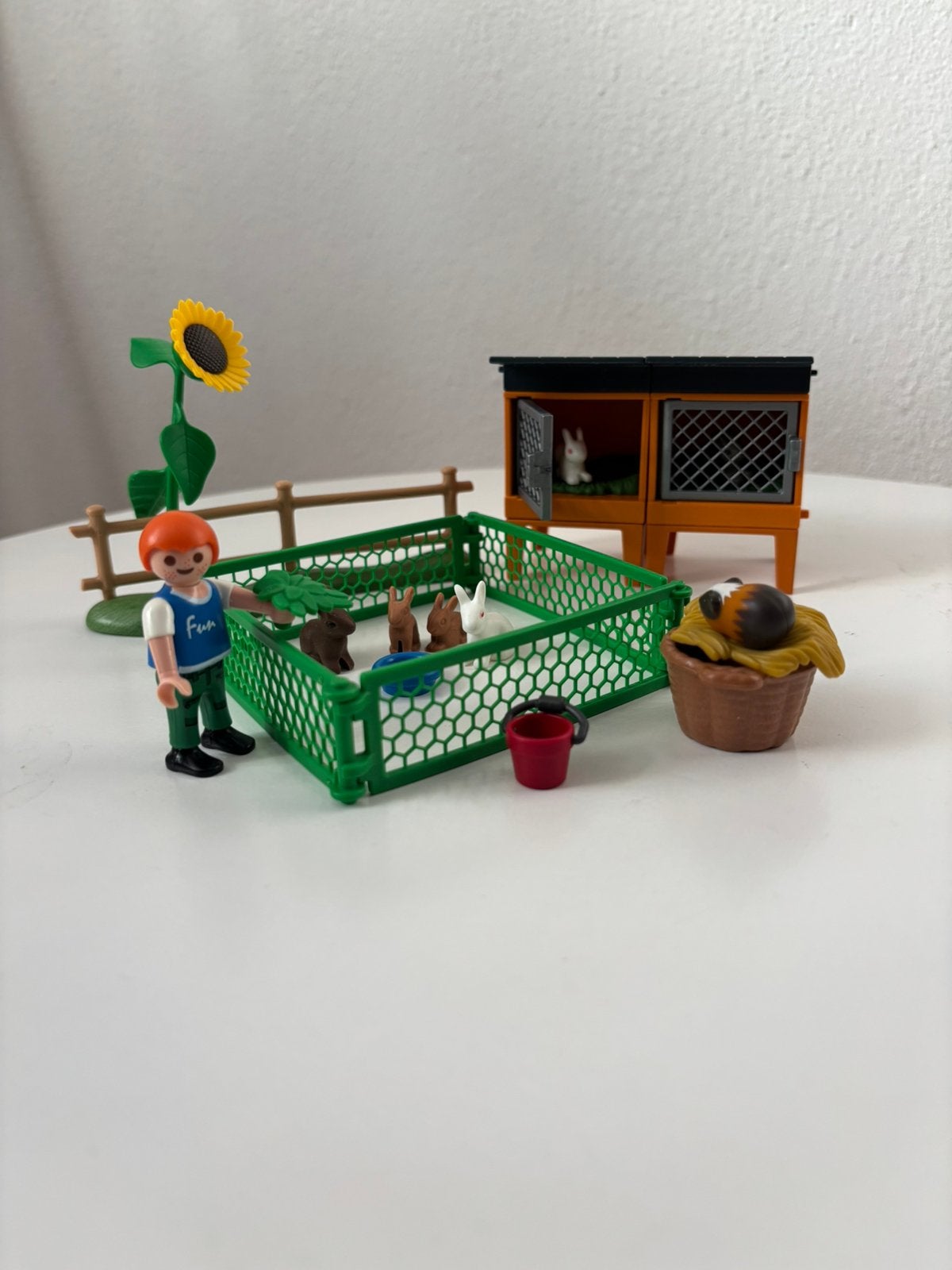Playmobil verzorgingsplaats met konijnen 5123, Ophalen, Zo goed als nieuw, Complete set
