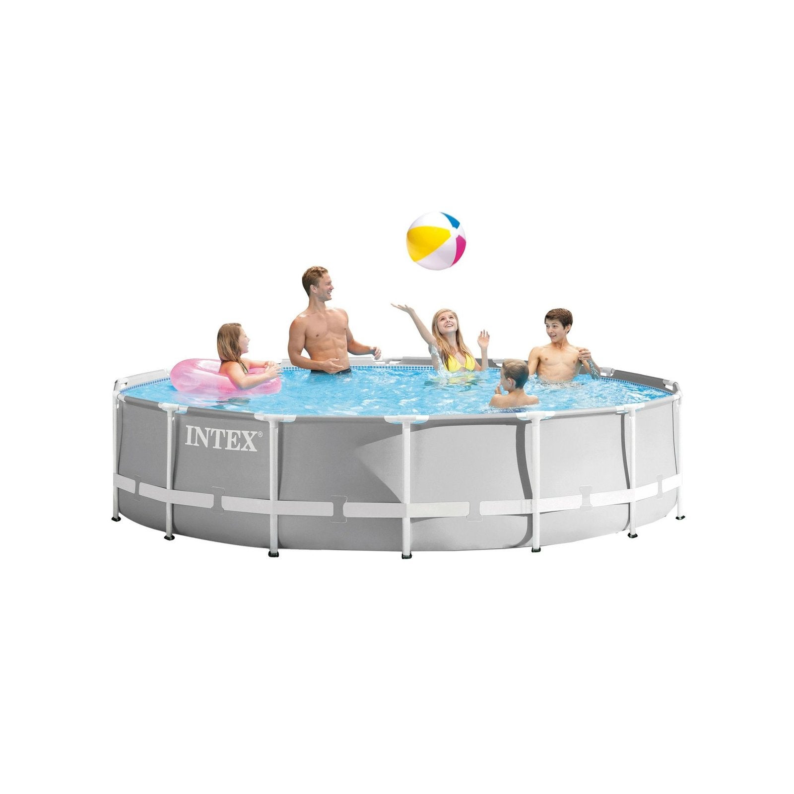 Intex Prism Frame zwembad - 427 x 107 cm - met filterpomp, Tuin en Terras, Zwembaden, Ophalen, Minder dan 80 cm, Rond, 300 cm of meer