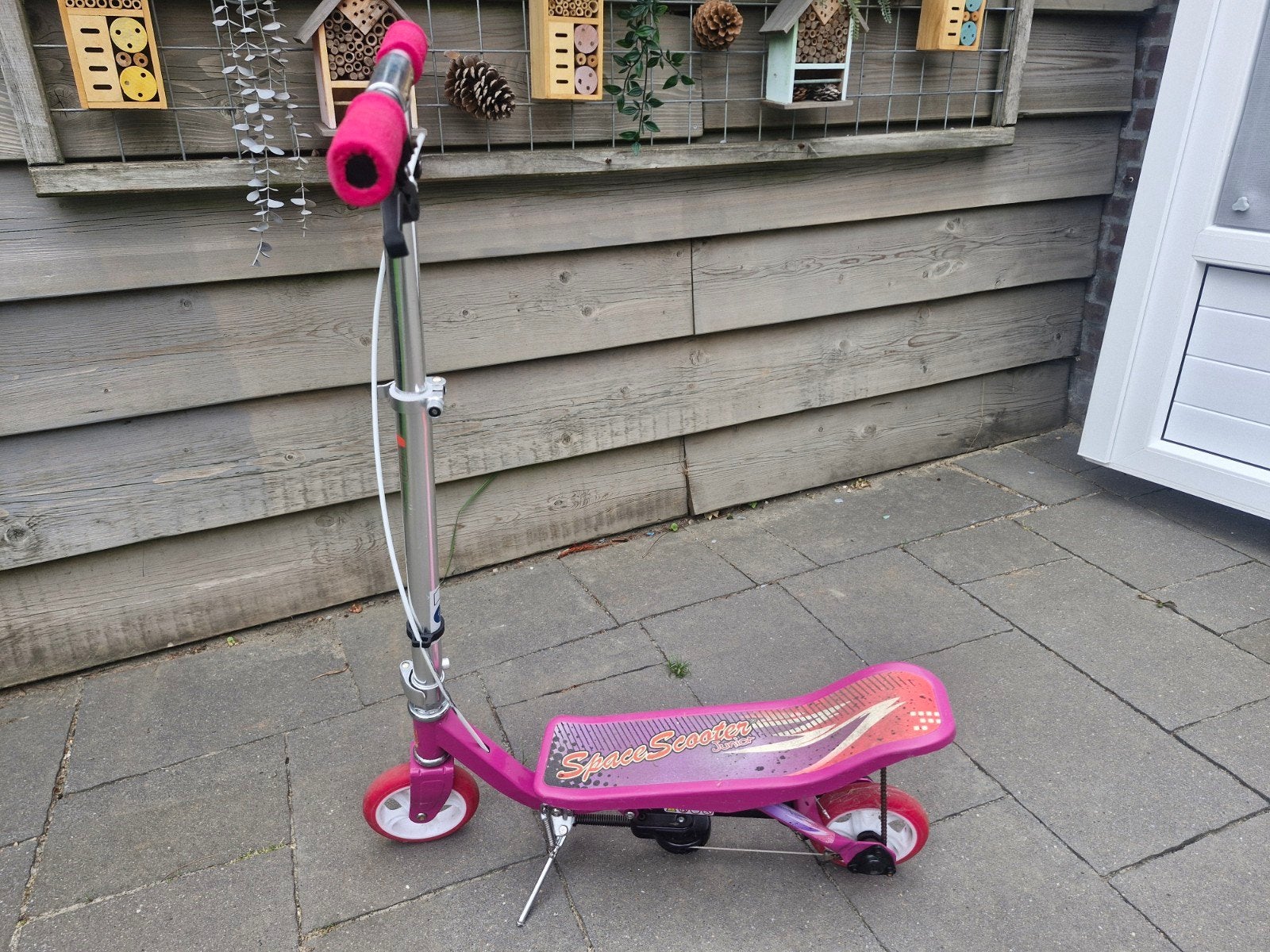 Space Scooter Junior Roze - Plezier voor de Kleintjes!, Fietsen en Brommers, Ophalen, Gebruikt, Gewone step