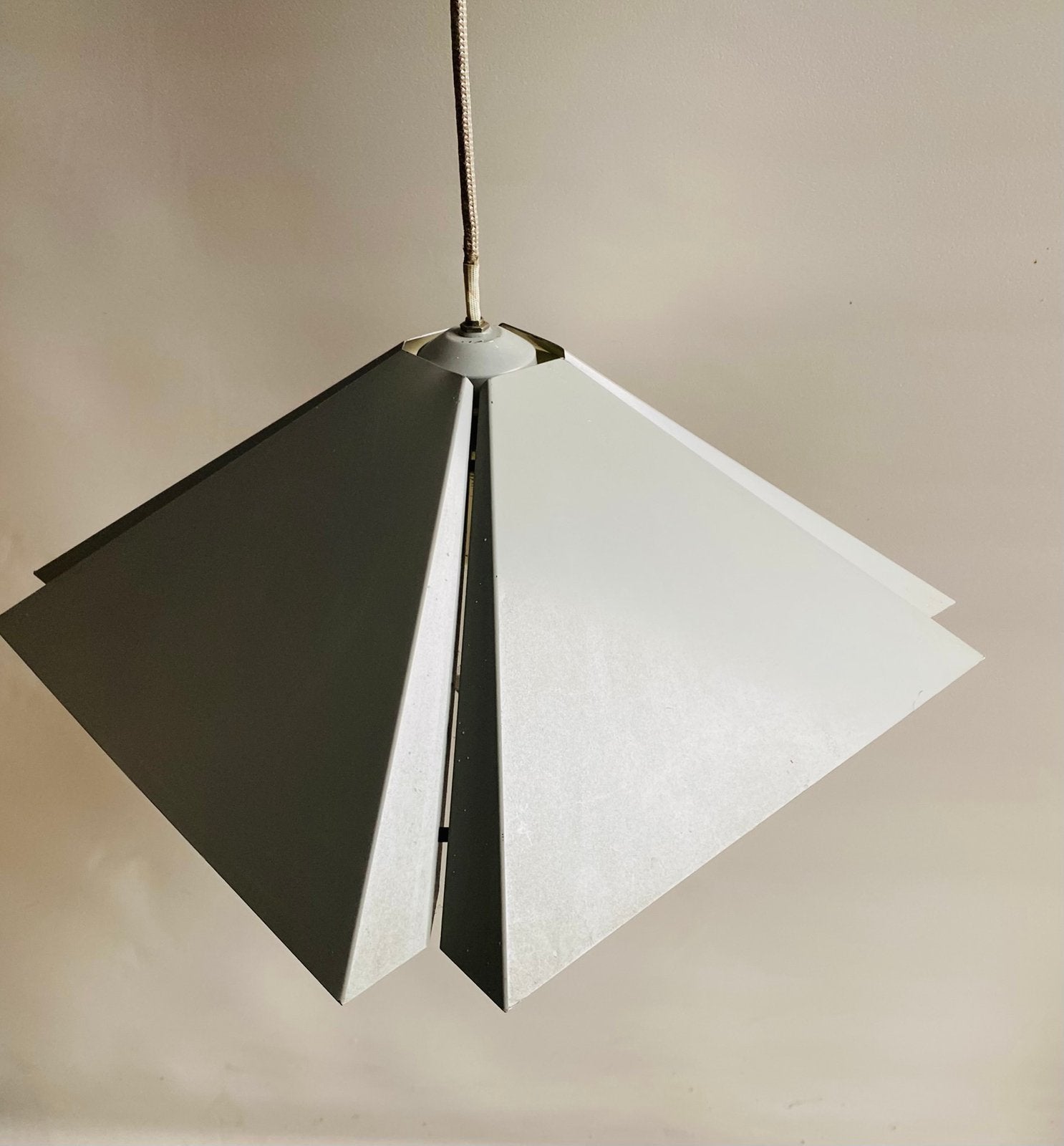 Dijkstra Holland jaren 80 hanglamp, Gebruikt, Holland, Post modern, Dijkstra