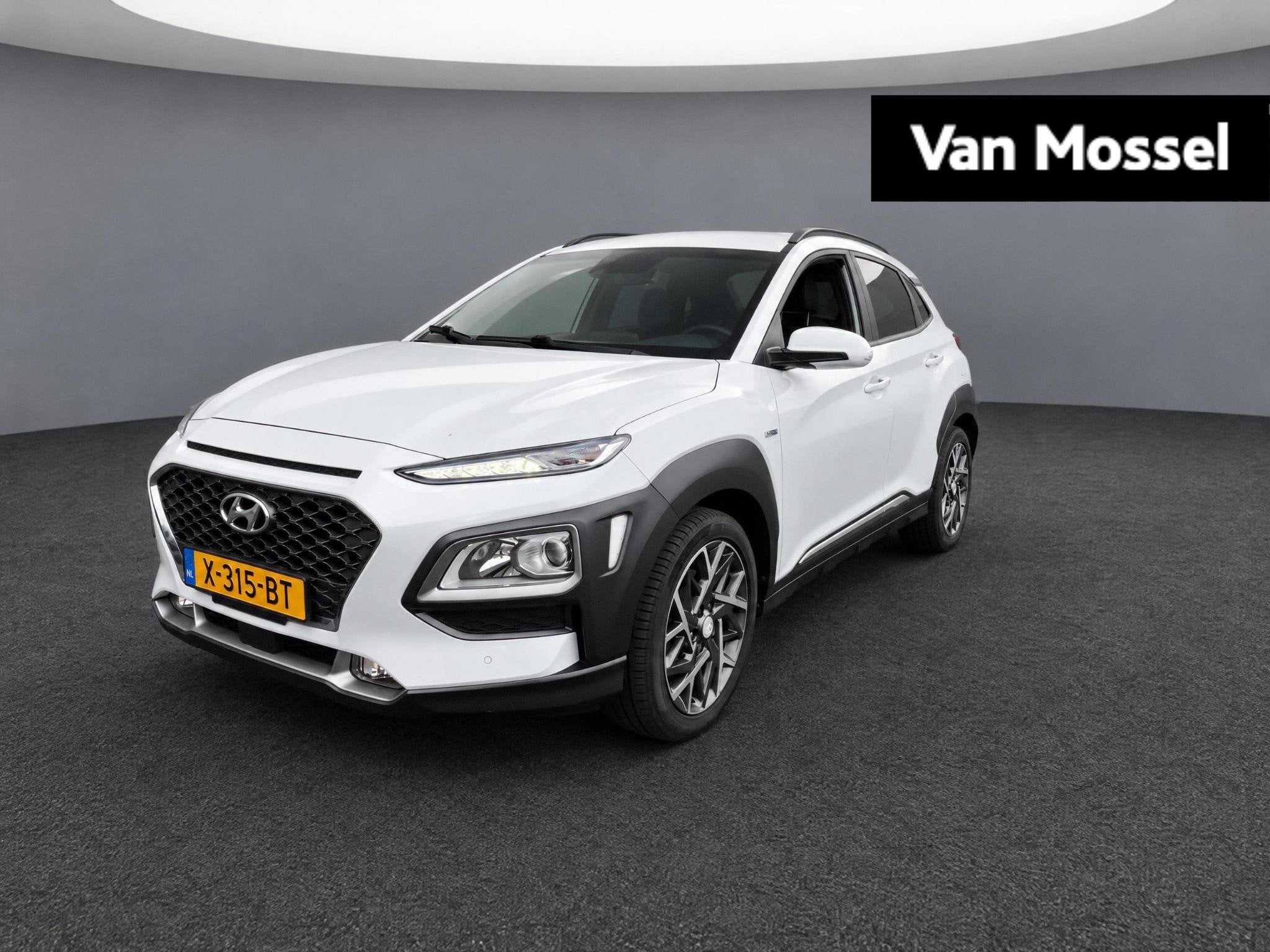 Hyundai Kona 1.6 GDI HEV Comfort | 1Ste Eigenaar | Apple Car, Auto diversen, Automaat, 1580 cc, Wit, Hybride Elektrisch/Benzine