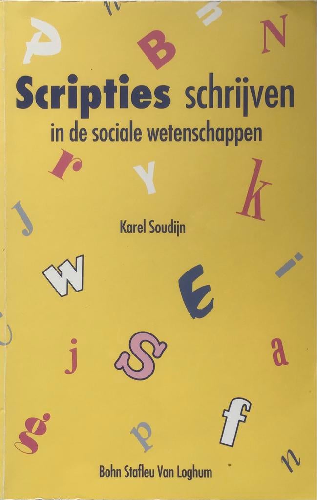 Scripties schrijven in de sociale wetenschappen, Ophalen of Verzenden, Gamma, Gelezen, HBO