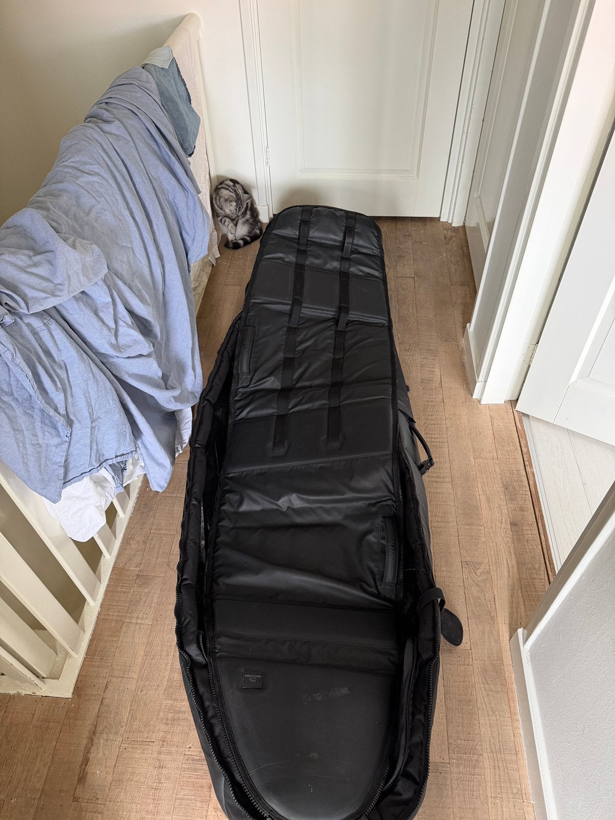 DB Boardbag 6’7 - 3 surfboards, Watersport en Boten, Golfsurfen, Ophalen, Zo goed als nieuw, Shortboard