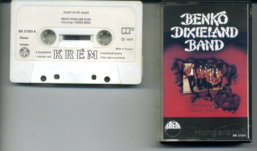 Benkó Dixieland Band – Heart Of My Heart 11 nrs cassette ZG, 1 bandje, Ophalen of Verzenden, Zo goed als nieuw, Origineel