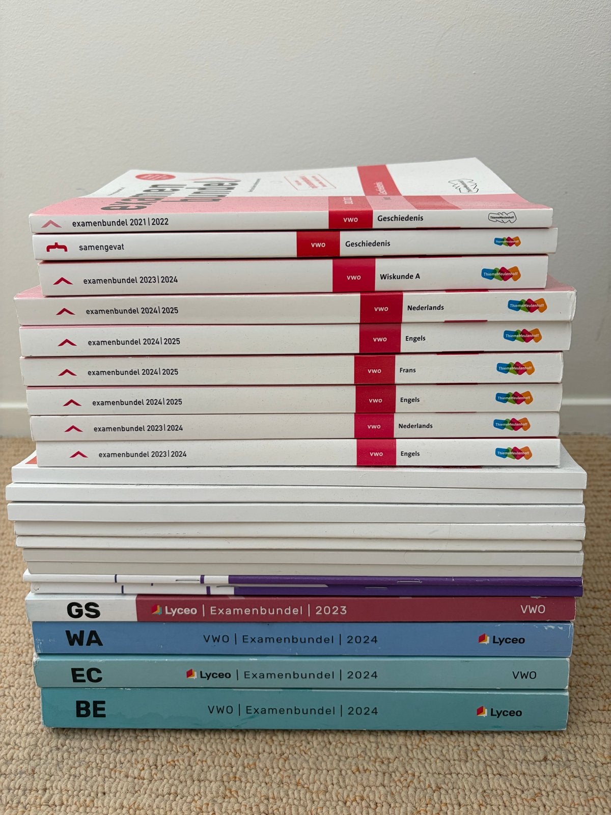 VWO Examenbundels en Oefenboeken (diverse vakken), Boeken, Schoolboeken, Ophalen of Verzenden, Zo goed als nieuw, VWO, Wiskunde A
