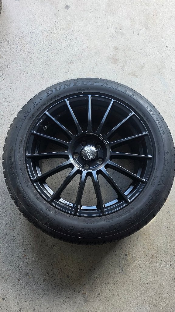 19-inch OZ Racing Superturismo LM, Gebruikt, 255 mm, Banden en Velgen, Winterbanden