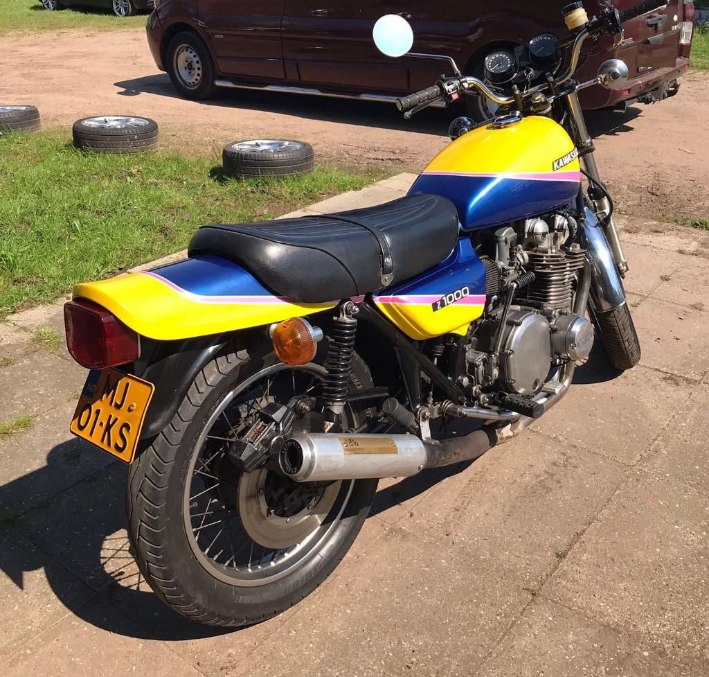 Kawasaki Z1000 - Classic uit 1978, Doe-het-zelf en Verbouw, Motoren, Gebruikt, Benzinemotor, 1800 rpm of meer, Ophalen