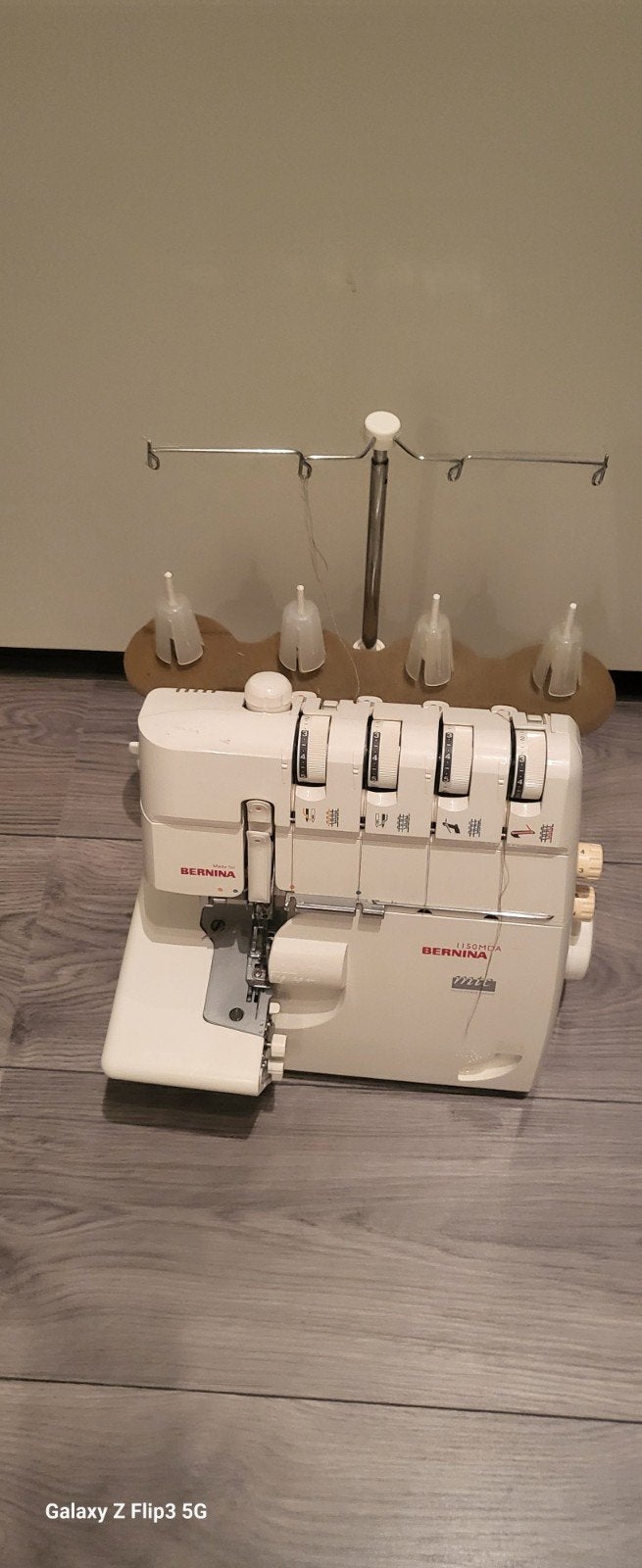 Bernina Lockmachine en Lewenstein Naaimachine, Ophalen of Verzenden, Gebruikt, Lockmachine, Bernina