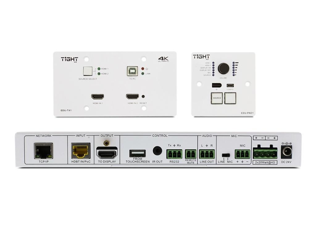 TiGHT AV HDBT Classroom Kit - Matrix - Versterker - Control, Ophalen of Verzenden, Nieuw
