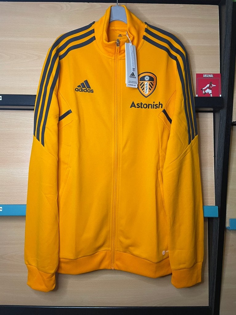 Leeds United Adidas Trainingsjack Nieuw Maat S, Nieuw, Oranje, Ophalen of Verzenden, Adidas