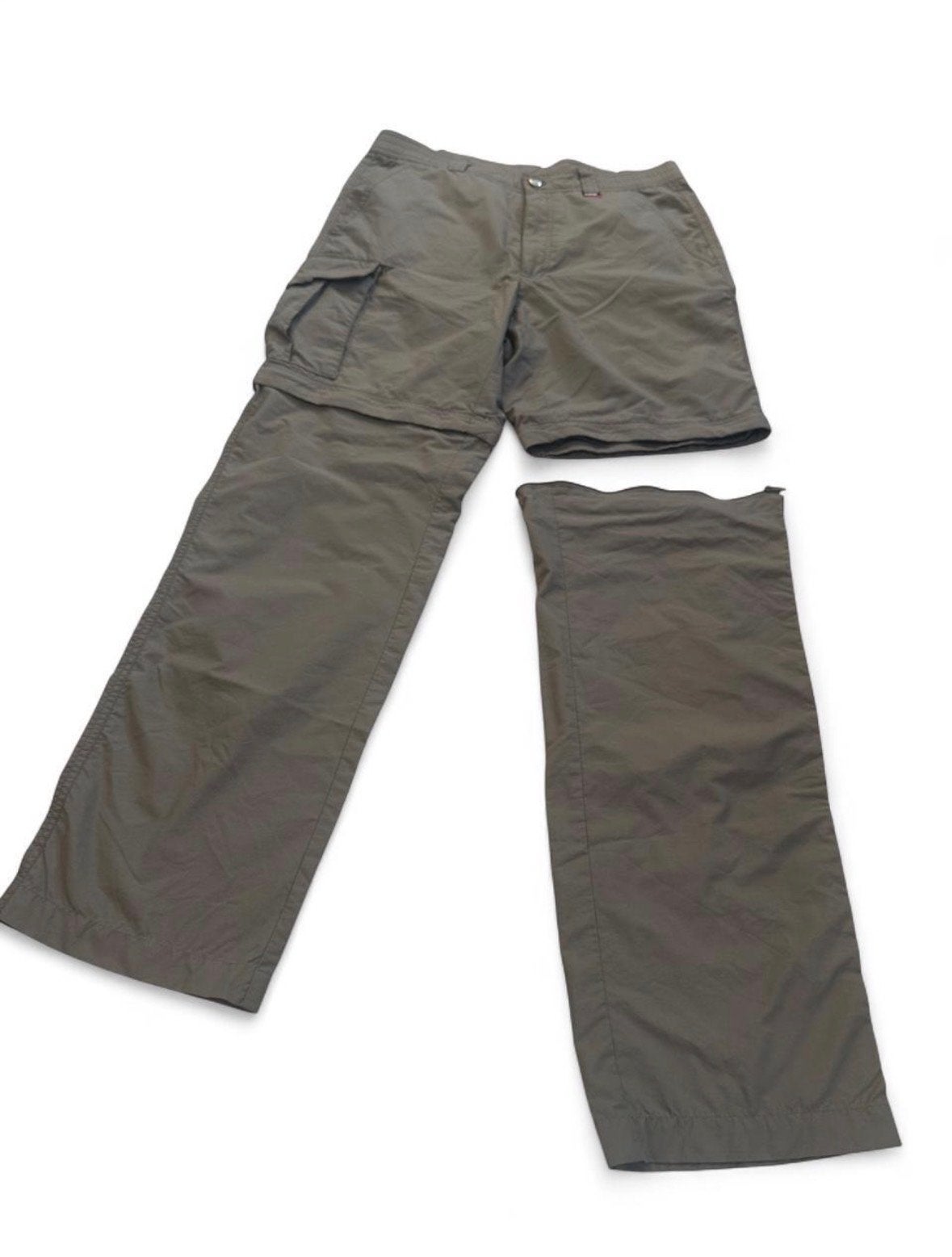 Maier Sports Zip-Off Wandelbroek Bruin Nylon 32x32, Ophalen of Verzenden, Zo goed als nieuw, Maat 48/50 (M), Bruin