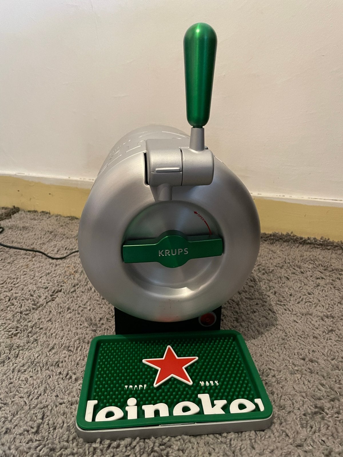 Krups The Sub Heineken thuistap - Nieuw!, Witgoed en Apparatuur, Thuistaps, Ophalen of Verzenden, Nieuw, Krups