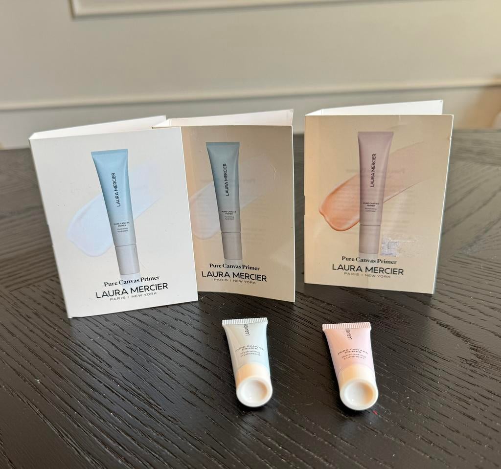 Laura Mercier Pure Canvas primer 2 stuks, Sieraden, Tassen en Uiterlijk, Uiterlijk | Cosmetica en Make-up, Ophalen of Verzenden