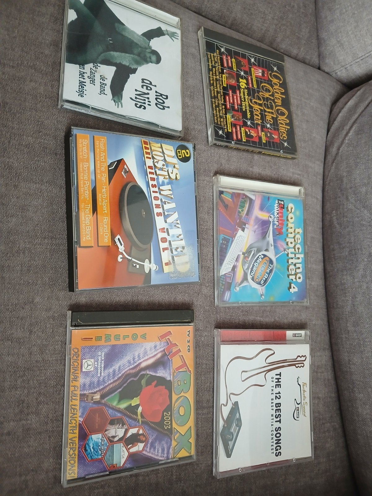 Diverse CD's: Pop, Techno, Golden Oldies & Meer, Ophalen, Gebruikt, Overige genres, Inclusief doosje