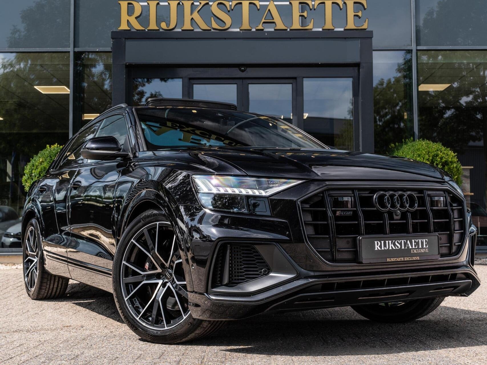 Audi SQ8 4.0 TDI Quattro|PANO|22''|B&O|LUCHTV.|360°|SFEERV., Auto's, Gebruikt, Met garantie (alle), Zwart, Leder