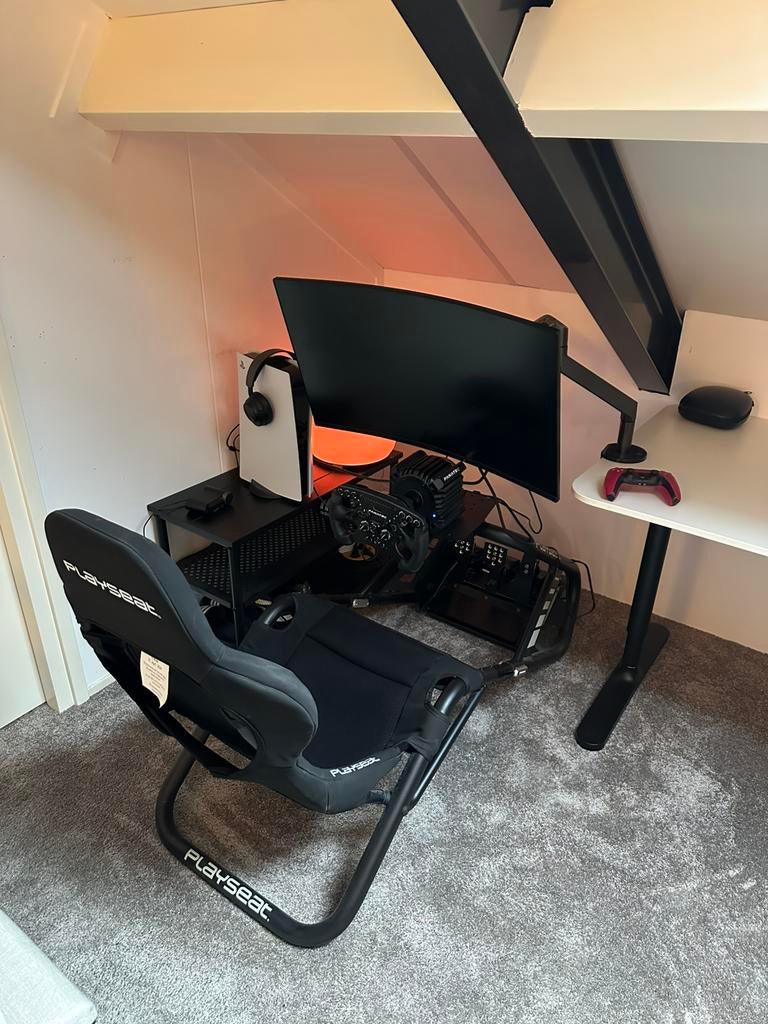 Race setup Fanatec + PS5, Ophalen, Online, 1 speler, Racen en Vliegen