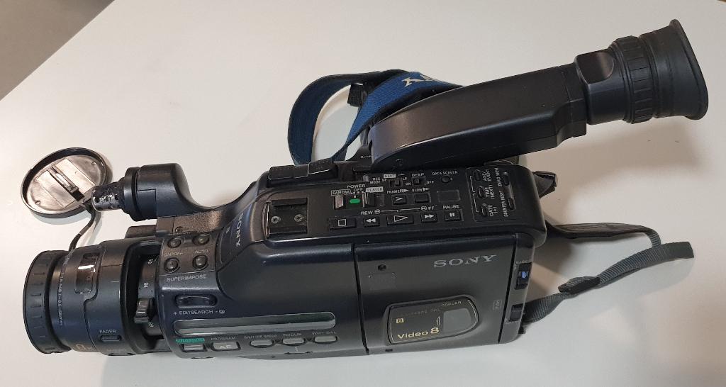 Sony CCD-F455E Handycam Video8 Camcorder met Zoom, Audio, Tv en Foto, Videocamera's Analoog, Ophalen of Verzenden, 8mm, Camera