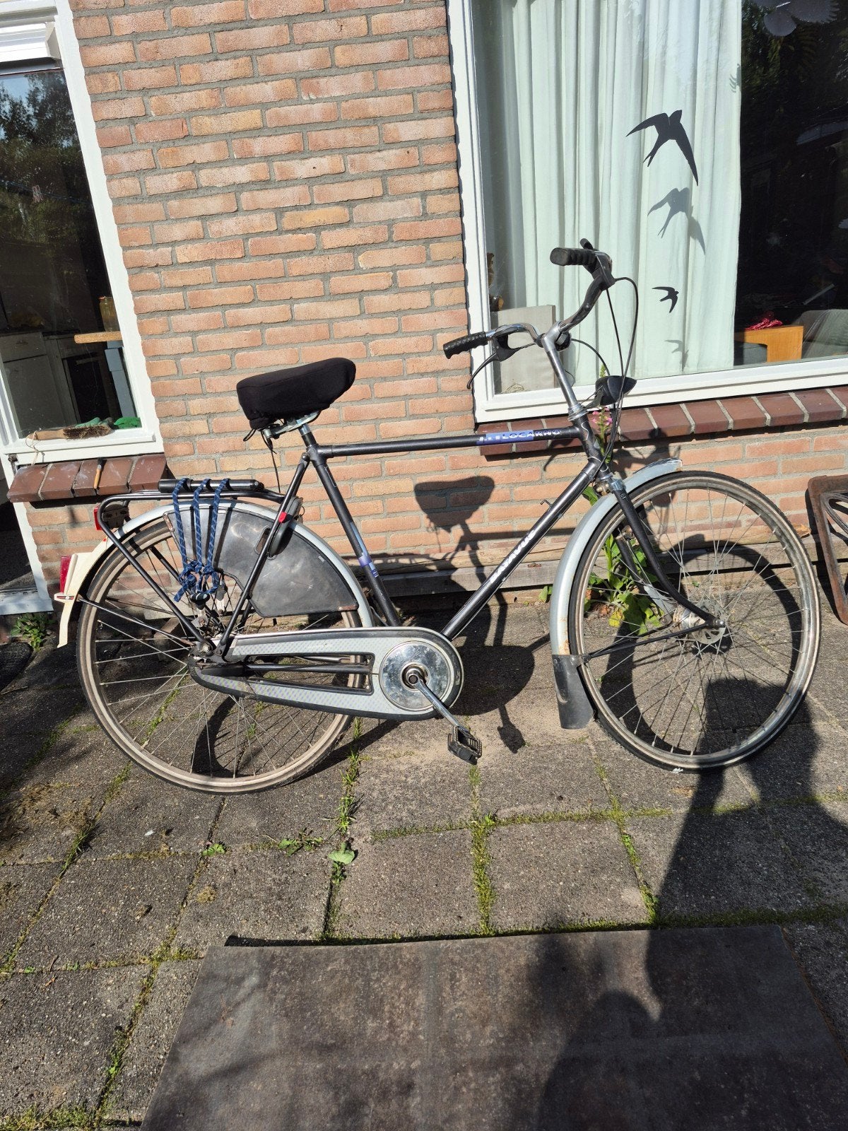 Batavus fiets oud type 28x1 5/8 heel weinig roestplekjes, Ophalen, Gebruikt, Trommelrem, Batavus