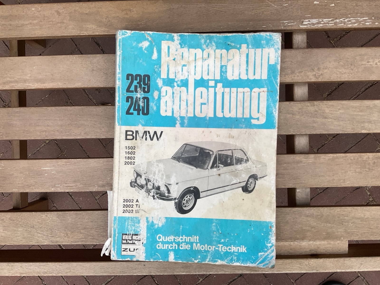 BMW Reparaturanleitung 1502-2002 TI -, Boeken, Auto's | Boeken, Ophalen of Verzenden, Zo goed als nieuw, BMW