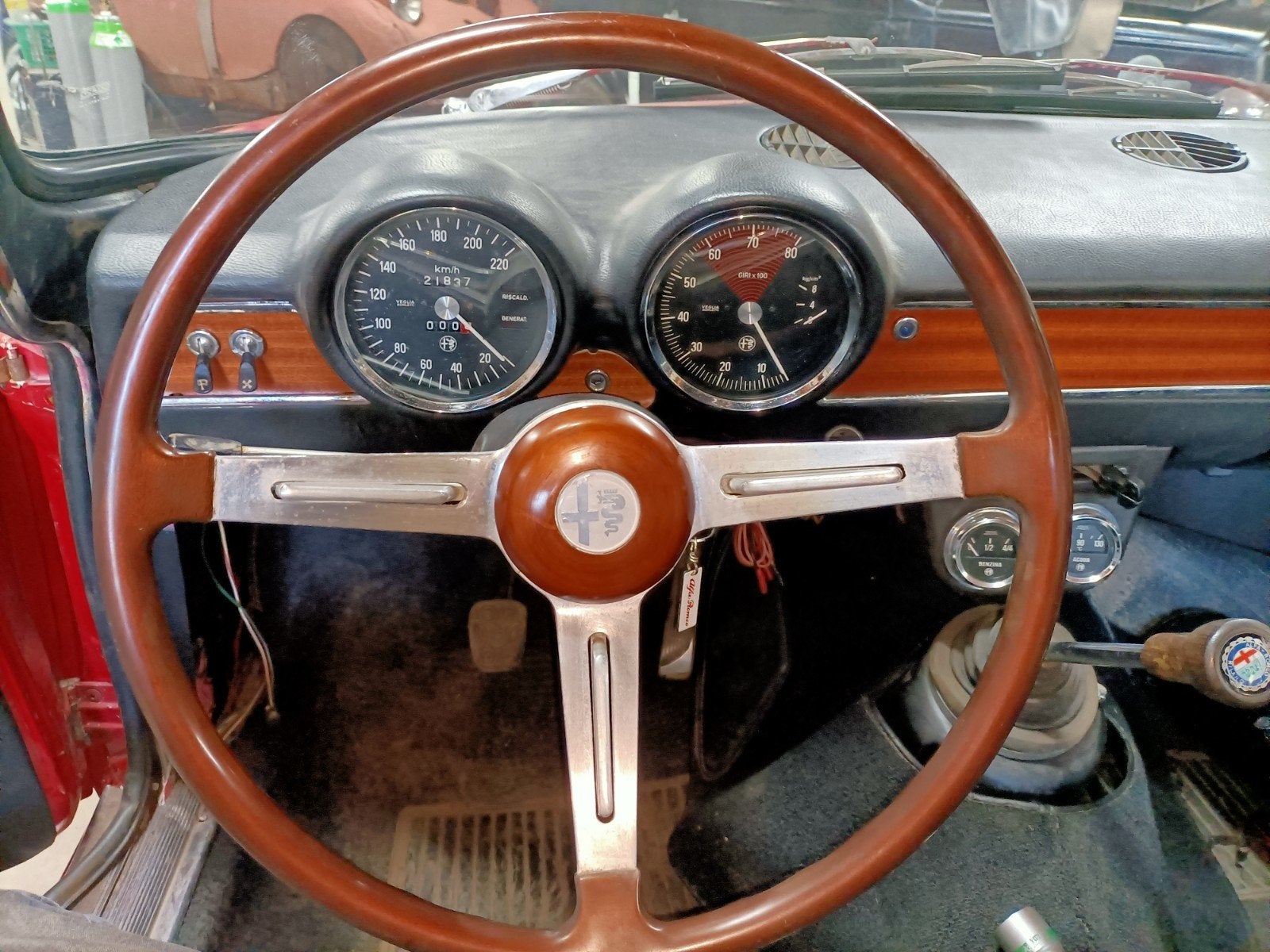 alfa romeo oldtimer stuur giulia junior spider gtv berlina, Ophalen, Alfa Romeo