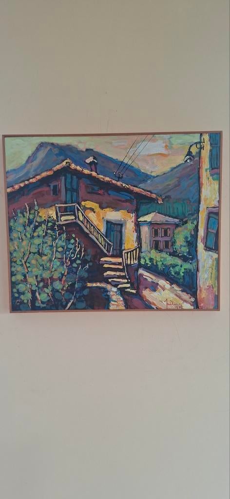 Schilderij van Jan Dumoulin, 1979, Ophalen of Verzenden