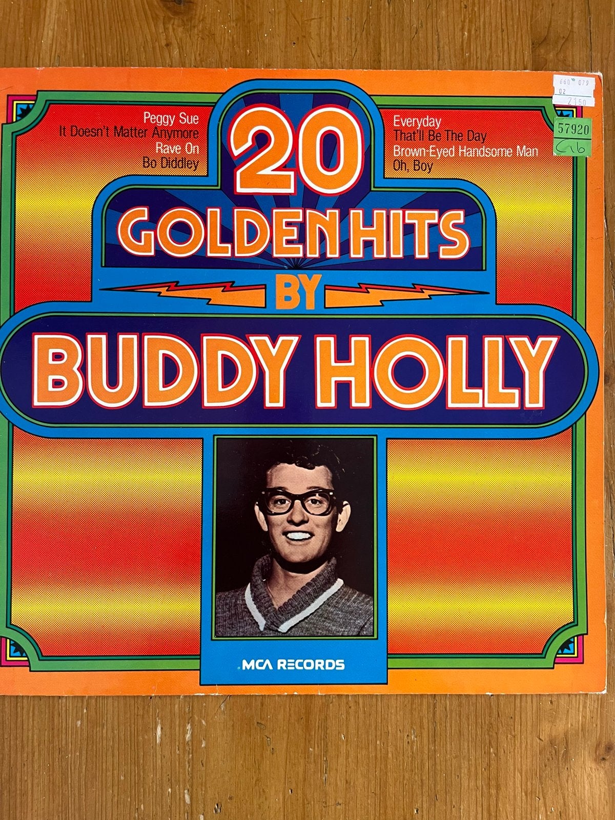 Buddy Holly - 20 Golden Hits LP (1975), Ophalen of Verzenden, Zo goed als nieuw, Rock-'n-roll, LP