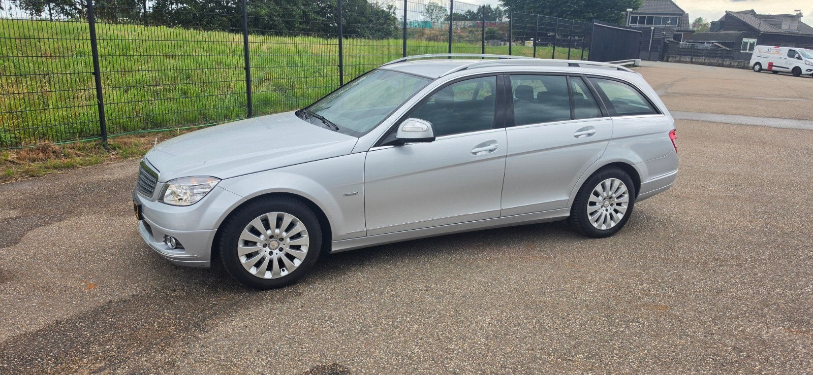 Mercedes-Benz C-Klasse 2.2 CDI C200 Estate 2008 Grijs, Auto's, Mercedes-Benz, 1800 kg, 4 cilinders, 1505 kg, Origineel Nederlands