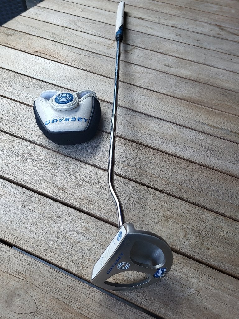 Odyssey Divine Line 2-Ball putter 33 inch met headcover, Ophalen, Gebruikt, Club, Callaway