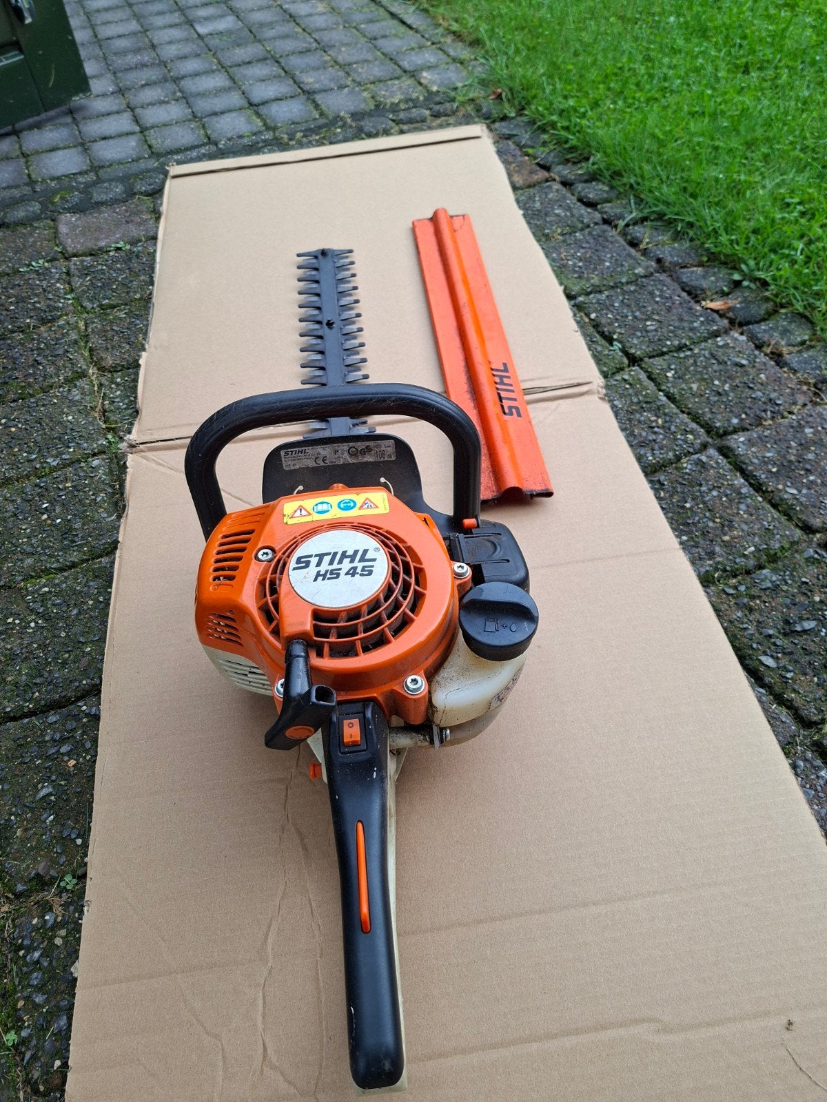 motor heggeschaar, Tuin en Terras, Ophalen, Gebruikt, Benzine, Stihl