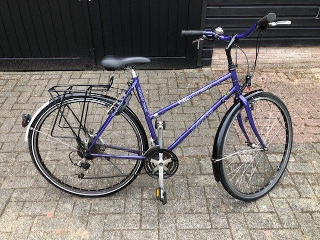 Dawes Back Street toerfiets dames , framemaat 53 cm . 21, 28 inch, Velgrem, Meer dan 20 versnellingen, Ophalen