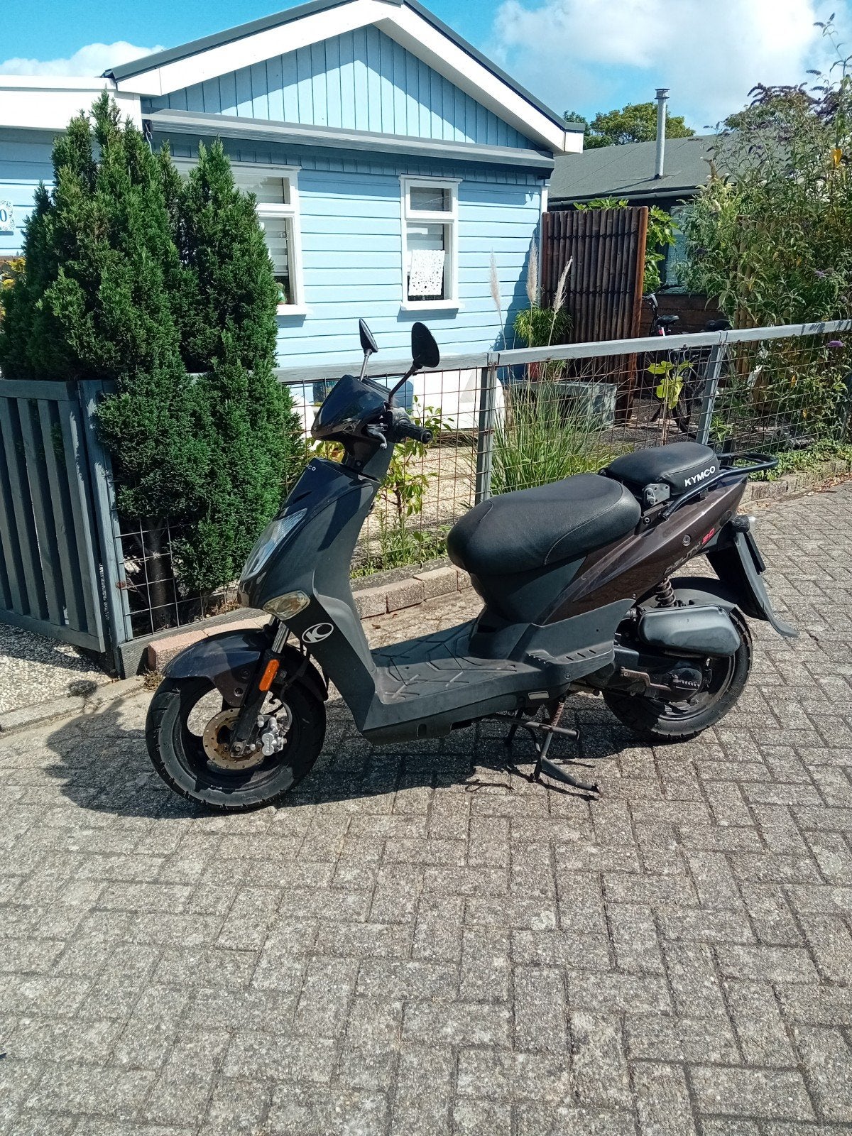 Snorscooter Kymco Agility, Fietsen en Brommers, Scooters | Kymco, Ophalen, Gebruikt, Benzine, Agility