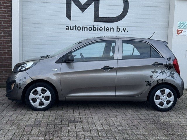 Kia Picanto 1.0 CVVT - Nieuwe APK -2e eigenaar - 5 deurs-NAP, Auto's, Voorwielaandrijving, Euro 5, Stof, Gebruikt