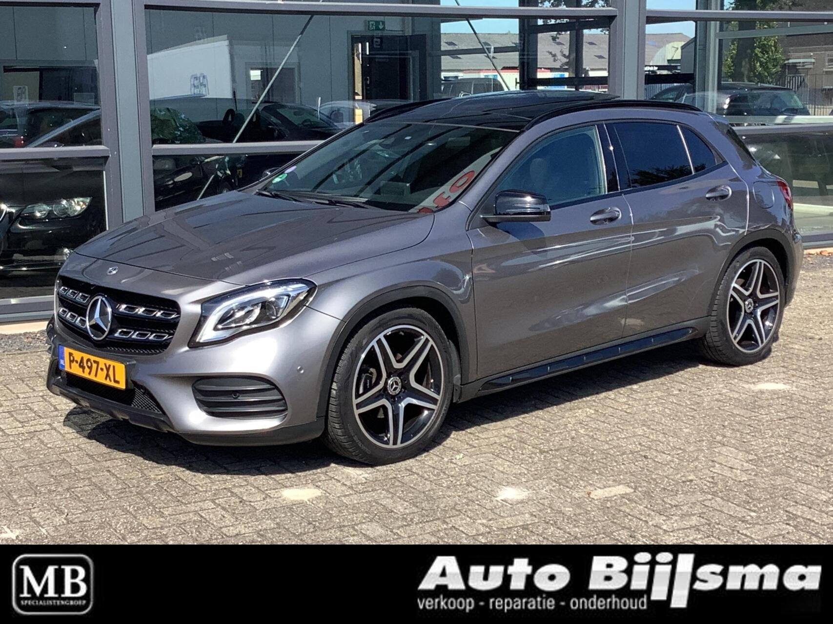 Mercedes GLA-klasse 180 Business Solution AMG Limited Panora, Auto's, Gebruikt, Euro 6, 4 cilinders, 715 kg