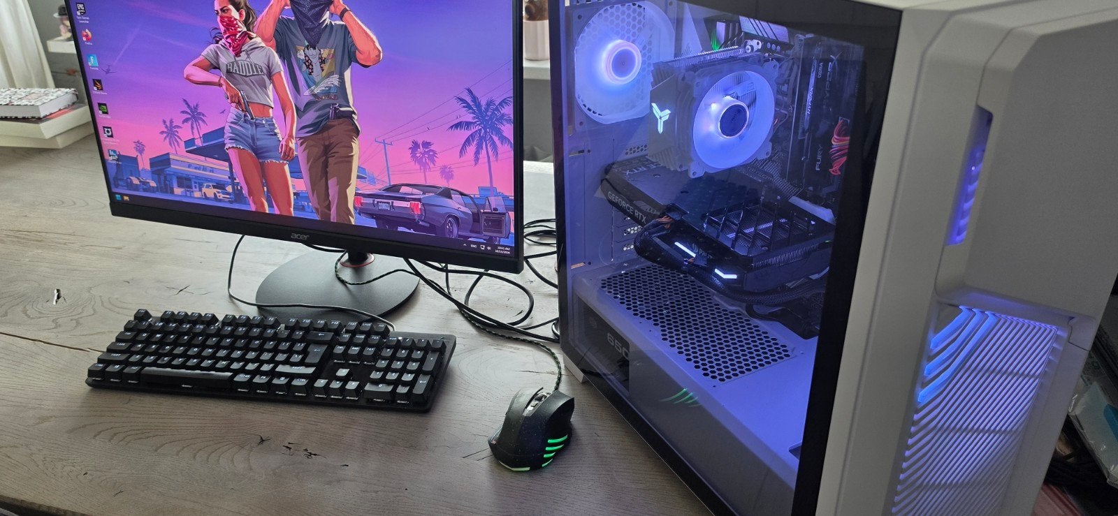 Complete Gaming Setup, Ophalen, 32 GB, Gaming, SSD