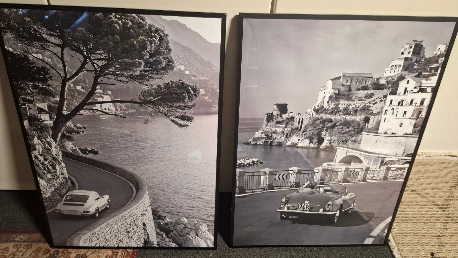 Retro Posters in IKEA Lijsten 50x70 cm, Ophalen, 50 – 75, Nieuw, Foto of Poster