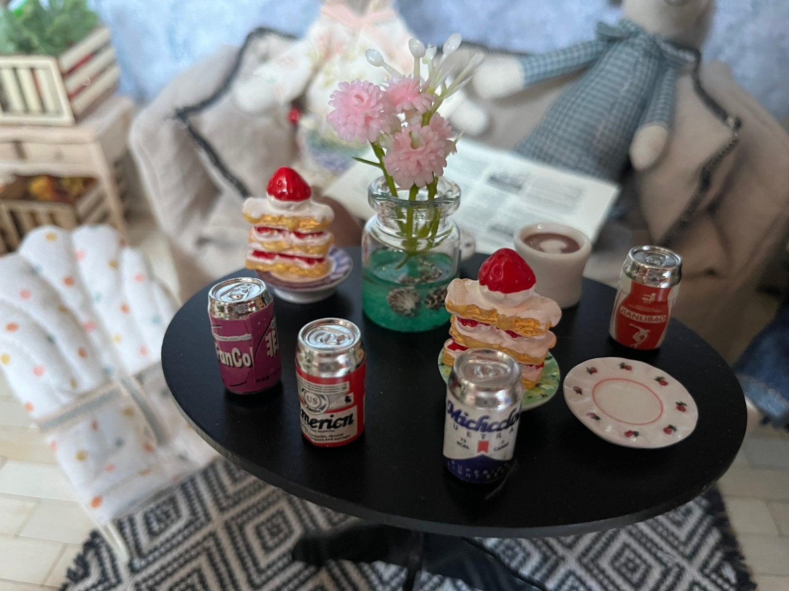 4 blikjes drinken incl verzenden, Ophalen, Nieuw, Poppenhuis