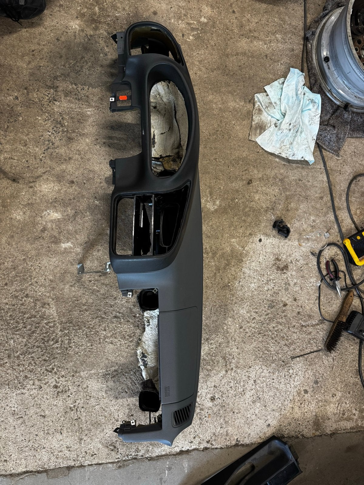Zwart Grijs Dashboard E36 Coupé, Ophalen, Gebruikt, BMW