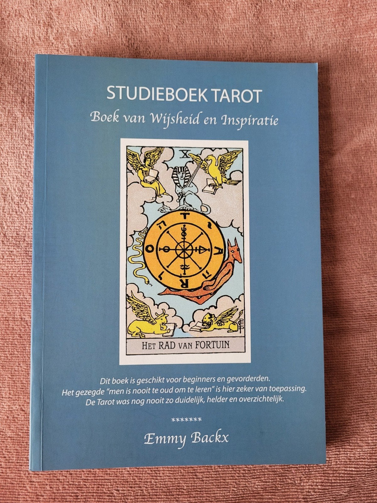 Studieboek Tarot; boek van wijsheid en inspiratie, Ophalen of Verzenden, Nieuw, Emmy Backx