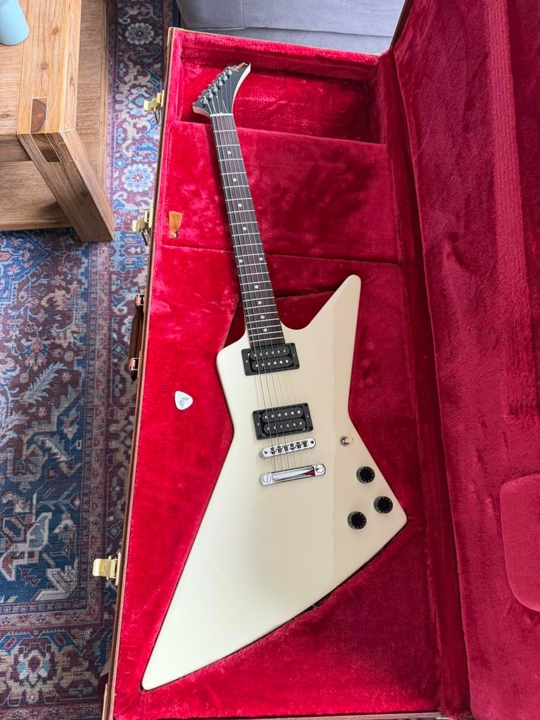 Gibson Explorer 80s White, Muziek en Instrumenten, Ophalen, Zo goed als nieuw, Solid body, Gibson