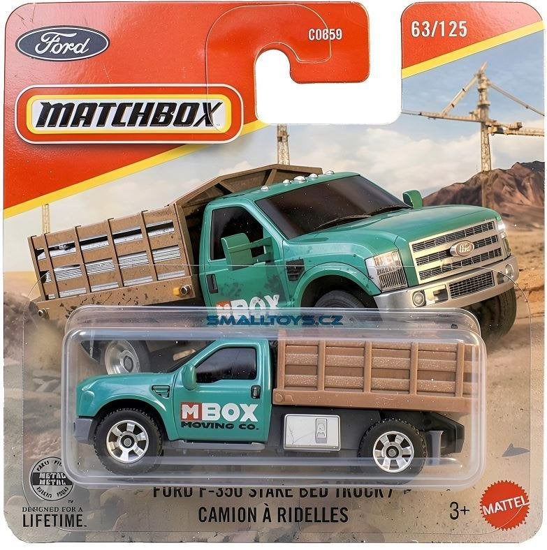 Matchbox Ford F-350 Stake Bed Truck, Ophalen of Verzenden, Nieuw