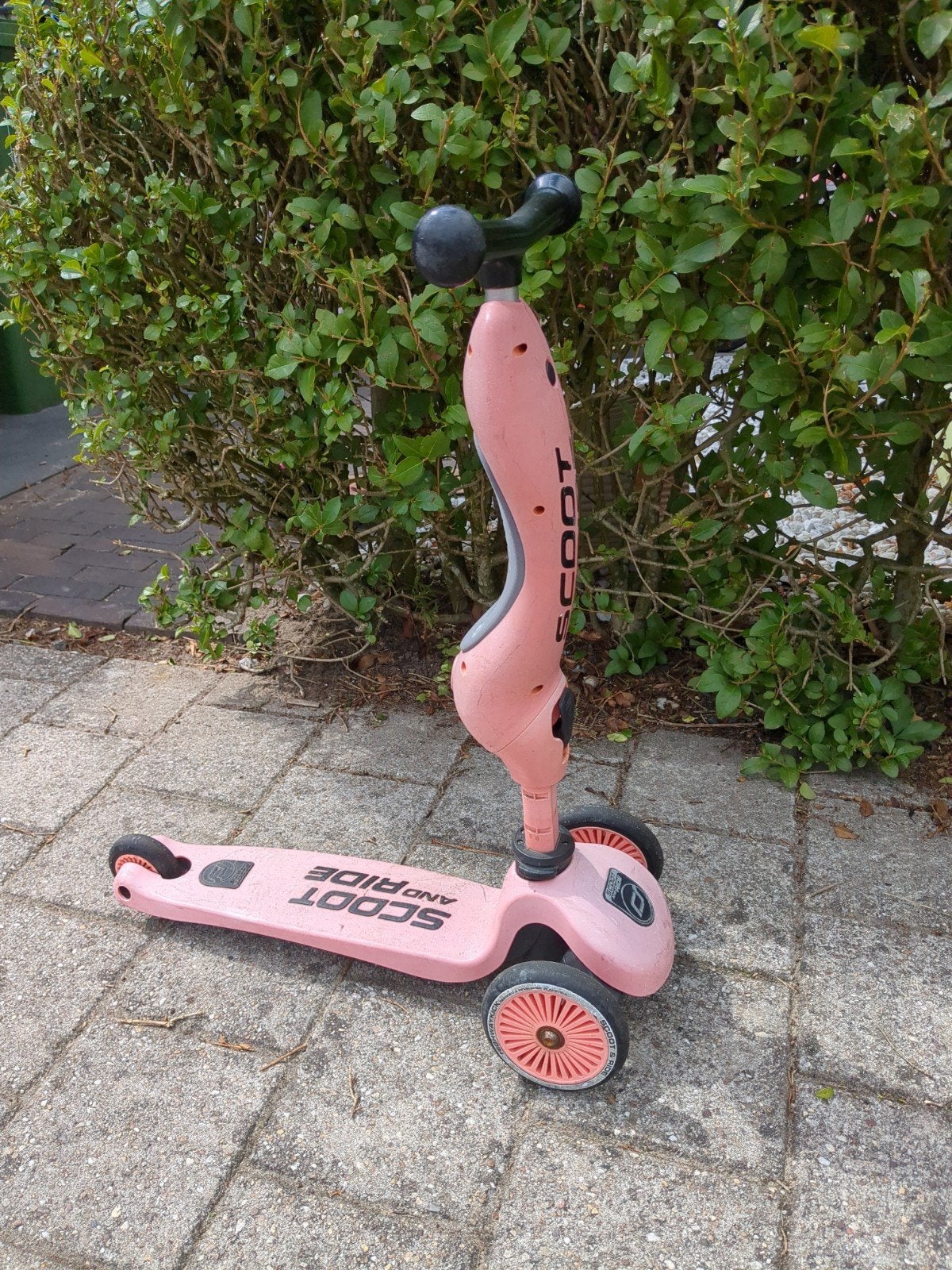 Roze Scoot & Ride step - Gebruikt, mist rem, Ophalen, Gebruikt, Gewone step, Scoot & Ride