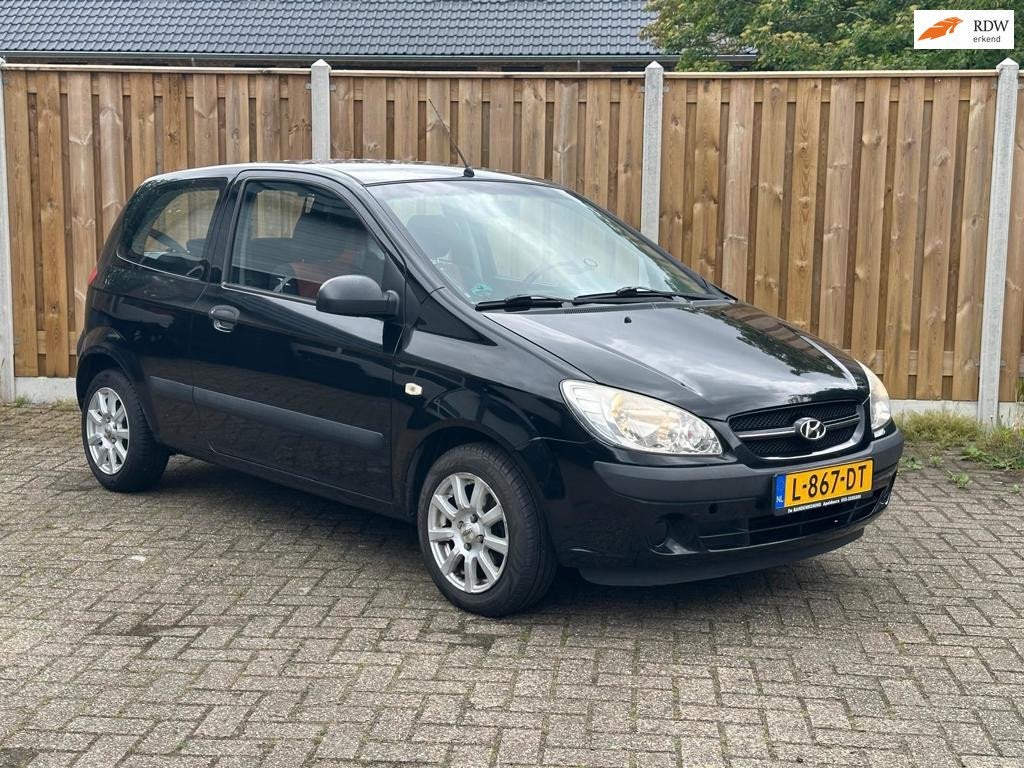 Hyundai Getz 1.1i Active Young, Auto's, Hyundai, Voorwielaandrijving, Gebruikt, 4 cilinders, Zwart