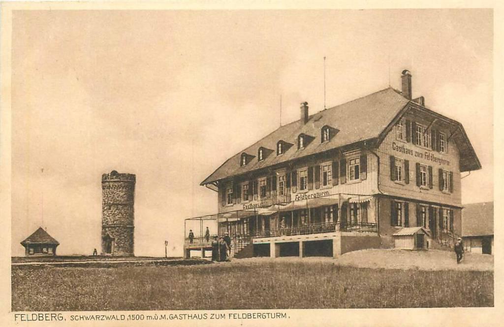 381-340-031 Feldberg   Gasthaus zum Feldbergturm, Verzenden, Voor 1920, Duitsland