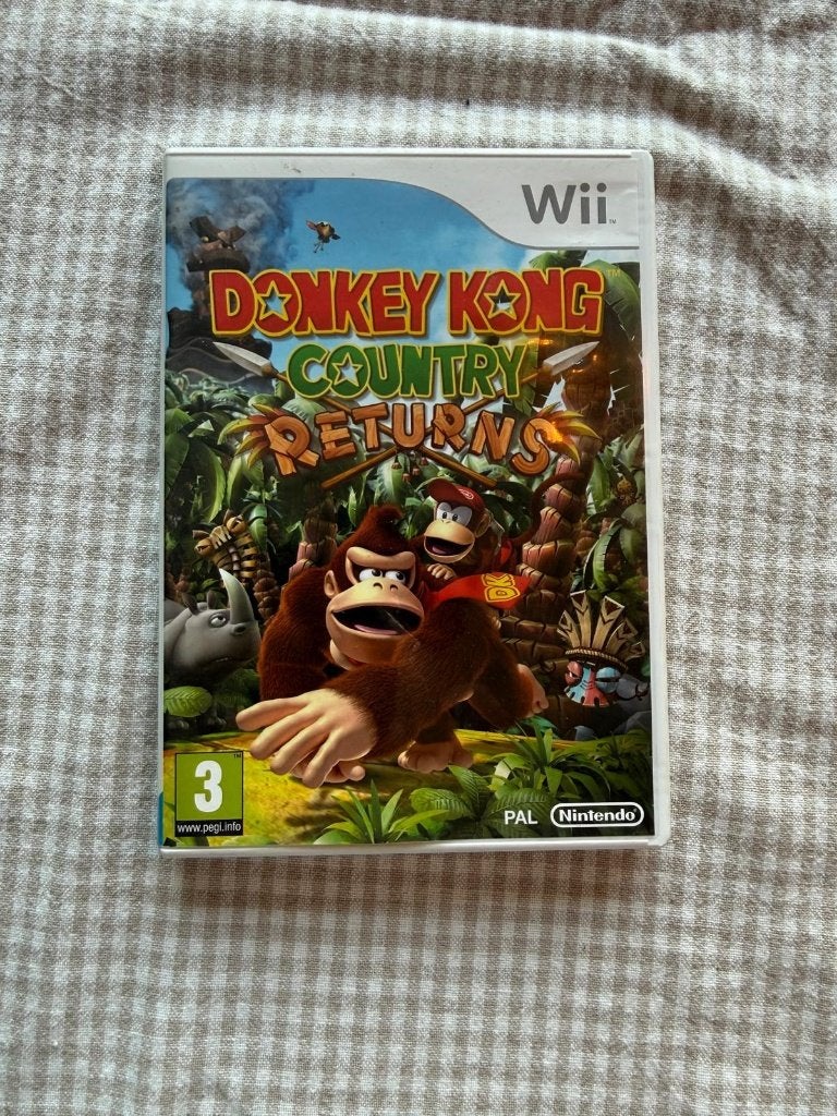 Spel voor WII Donkey Kong, 2 spelers, Eén computer, Zo goed als nieuw, Vanaf 3 jaar