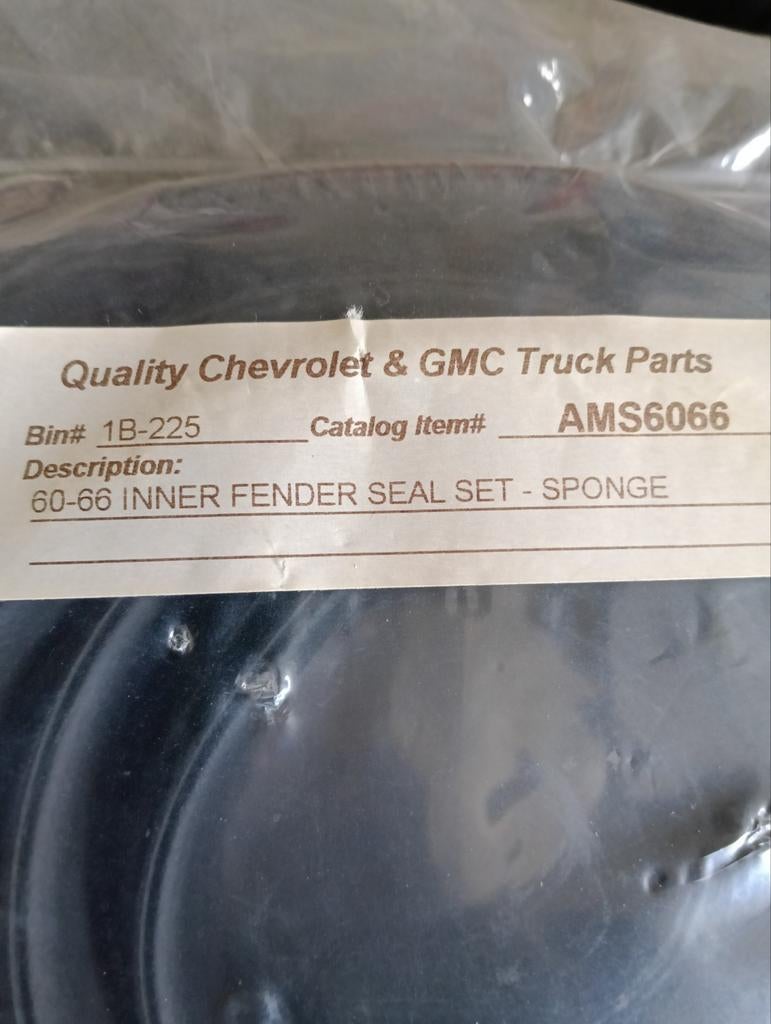 Spatbord afdichtingsset voor Chevrolet & GMC Trucks, Ophalen of Verzenden, Nieuw, Chevrolet