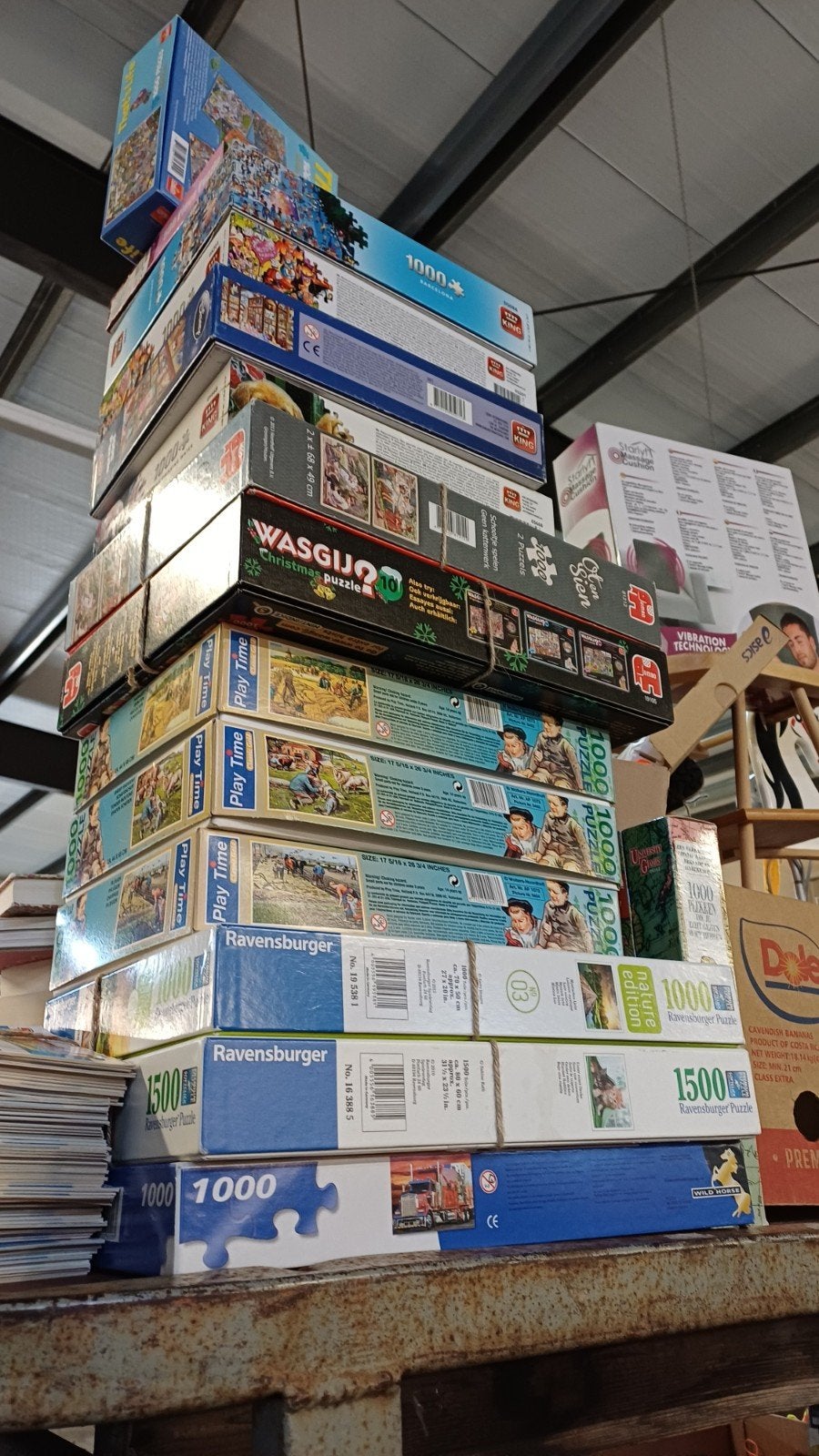 16 puzzels tussen de 500 - 1500 stukjes, Ophalen of Verzenden, 500 t/m 1500 stukjes, Zo goed als nieuw, Legpuzzel